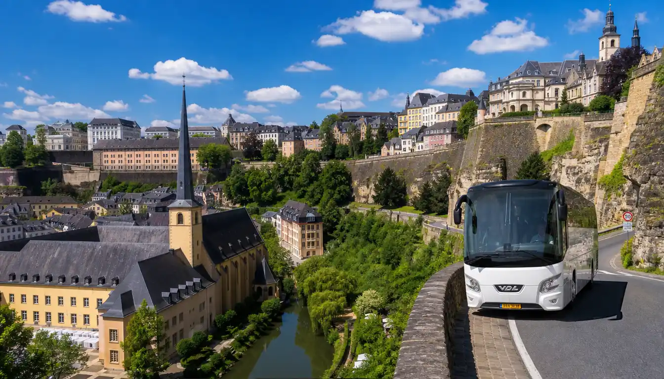 Group Bus Tours from Brussels to Luxembourg